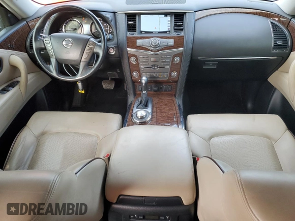 2019 Nissan Armada SV with VIN JN8AY2NC9K9588480, listed as a Copart auction lot 73414754 with 86,430 mi miles and Salvage Title. Bid and sale history available at carsss.com. Image 8.