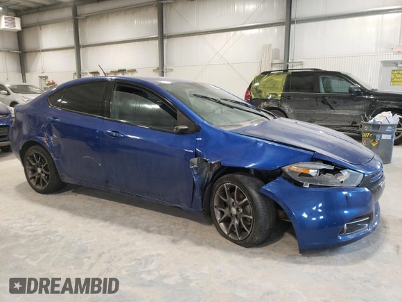 2013 Dodge Dart SXT with VIN 1C3CDFBH4DD135735, listed as a Copart auction lot 48374045 with 128,771 mi miles and Clean Title. Bid and sale history available at carsss.com. Image 4.