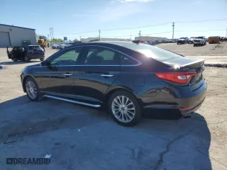 2015 Hyundai Sonata 2.4L Limited with VIN 5NPE34AF9FH066565, listed as a Copart auction lot 81133344 with 79,802 mi miles and Salvage Title. Bid and sale history available at carsss.com. Image 2.