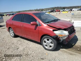 2008 Toyota Yaris with VIN JTDBT923081195311, listed as a Copart auction lot 52156235 with 249,982 mi miles and Salvage Title. Bid and sale history available at carsss.com. Image 4.