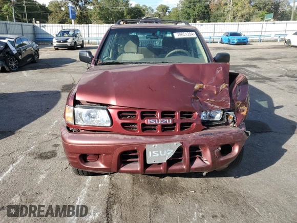 2002 Isuzu Rodeo S with VIN 4S2CK58W324325318, listed as a Copart auction lot 78851294 with 166,323 mi miles and Salvage Title. Bid and sale history available at DreamBid. Image 5.