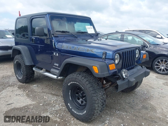 2004 Jeep Wrangler X с VIN 1J4FA39SX4P790573, выставлен на аукционе IAAI как лот 42307292 с пробегом 113 910 миль миль и . История ставок и продаж доступна на DreamBid. Изображение 1.