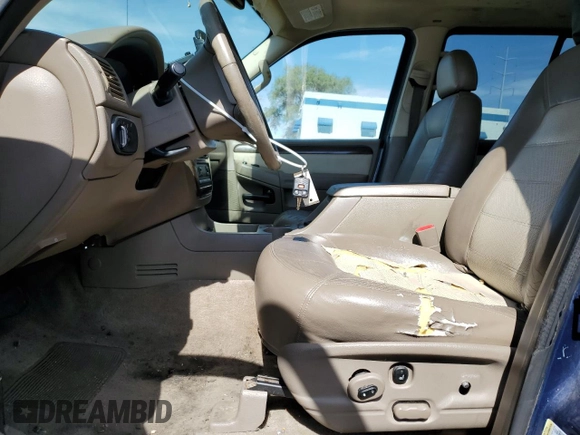 2005 Ford Explorer Eddie Bauer z VIN 1FMDU64K25UA13896, wystawiony jako Copart lot #74834114 z przebiegiem Nie podano mil oraz Czysty tytuł • Clean title. Historia ofert i sprzedaży dostępna na DreamBid. Obrazek 7.