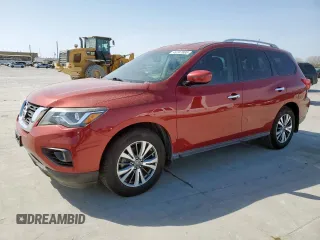 2017 Nissan Pathfinder S with VIN 5N1DR2MN3HC626222, listed as a Copart auction lot 49747885 with 176,183 mi miles and Clean Title. Bid and sale history available at carsss.com. Image 1.