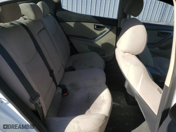 2014 Hyundai Elantra Limited with VIN 5NPDH4AEXEH521054, listed as a Copart auction lot 41770565 with 0 mi miles and Salvage Title. Bid and sale history available at carsss.com. Image 10.