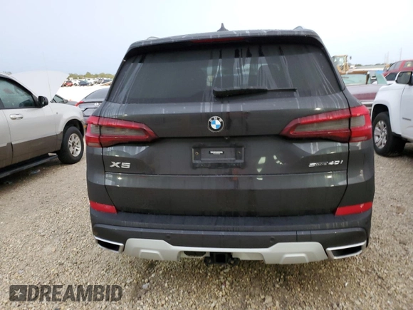 2021 BMW X5 sDrive40i with VIN 5UXCR4C03M9F69532, listed as a Copart auction lot 36560763 with 16,275 mi miles. Bid and sale history available at carsss.com. Image 6.