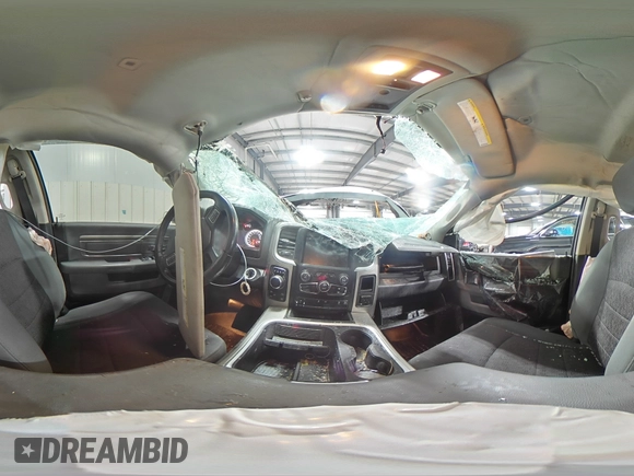 2017 Ram 1500 Big Horn with VIN 3C6RR7LT5HG505218, listed as a Copart auction lot 81803064 with 161,667 mi miles and Salvage Title. Bid and sale history available at carsss.com. Image 15.