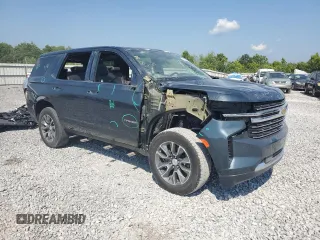 2021 Chevrolet Tahoe LT with VIN 1GNSCNKD7MR214554, listed as a Copart auction lot 61568525 with 47,302 mi miles and Salvage title. Bid and sale history available at DreamBid. Image 4.