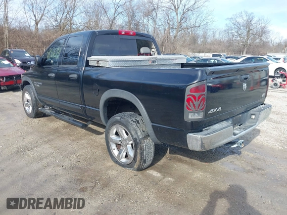 2006 Dodge 1500 SLT with VIN 1D7HU18N36J121188, listed as a IAAI auction lot 41526393 with 178,927 mi miles and . Bid and sale history available at DreamBid. Image 3.