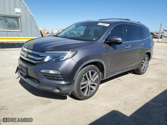 2017 Honda Pilot Touring with VIN 5FNYF5H90HB034695, listed as a Copart auction lot 47436875 with 139,924 mi miles and Salvage Title. Bid and sale history available at carsss.com. Image 1.