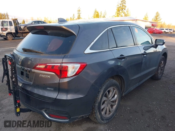 2018 Acura RDX w/Technology Pkg with VIN 5J8TB4H57JL021122, listed as a IAAI auction lot 41524097 with 80,753 mi miles. Bid and sale history available at carsss.com. Image 4.
