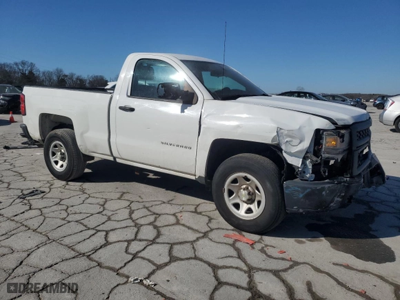 2015 Chevrolet Silverado 1500 Work Truck with VIN 1GCNCPEH3FZ331518, listed as a Copart auction lot 46664775 with 159,315 mi miles and Salvage Title. Bid and sale history available at carsss.com. Image 4.