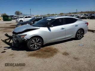 2017 Nissan Maxima SV with VIN 1N4AA6AP8HC386795, listed as a Copart auction lot 55349535 with 89,718 mi miles and Salvage title. Bid and sale history available at DreamBid. Image 1.