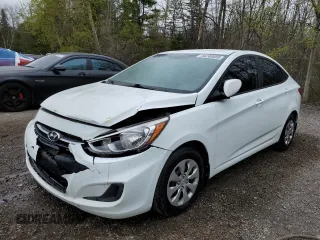2016 Hyundai Accent SE z VIN KMHCT4AE4GU093349, wystawiony jako Copart lot #55240455 z przebiegiem 154 109 mil mil oraz Szkody całkowita. Historia ofert i sprzedaży dostępna na DreamBid. Obrazek 1.