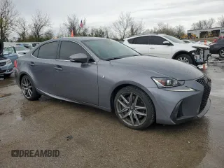 2017 Lexus IS 300 with VIN JTHCM1D21H5021648, listed as a Copart auction lot 51673075 with 117,235 mi miles and Clean title. Bid and sale history available at DreamBid. Image 4.