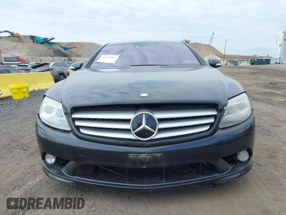 2007 Mercedes-Benz CL-Class 5.5L V8 with VIN WDDEJ71X97A002508, listed as a IAAI auction lot 42073932 with 121,008 mi miles. Bid and sale history available at carsss.com. Image 12.