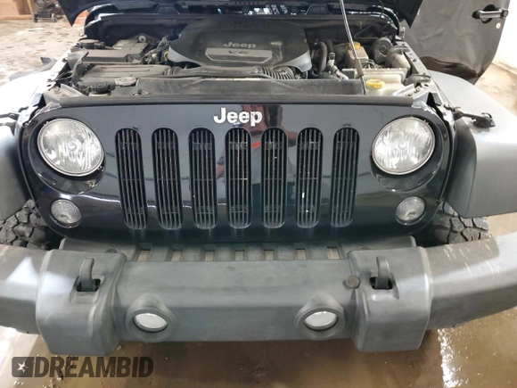 2014 Jeep Wrangler Sport with VIN 1C4AJWAG5EL307945, listed as a Copart auction lot 60152035 with 119,508 mi miles and Salvage title. Bid and sale history available at DreamBid. Image 12.