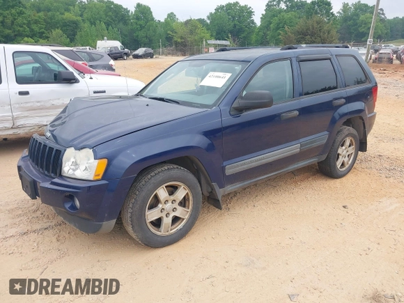 2005 Jeep Grand Cherokee Laredo with VIN 1J4GS48K45C510826, listed as a IAAI auction lot 42100641 with 250,717 mi miles and . Bid and sale history available at DreamBid. Image 2.