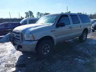 2005 Ford Excursion Limited с VIN 1FMNU43S85ED45734, выставлен на аукционе IAAI как лот 41414423 с пробегом 210 259 миль миль и . История ставок и продаж доступна на DreamBid. Изображение 19.