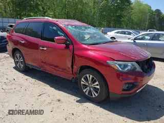 2017 Nissan Pathfinder SV with VIN 5N1DR2MN7HC670336, listed as a IAAI auction lot 42048416 with 70,088 mi miles and . Bid and sale history available at DreamBid. Image 1.