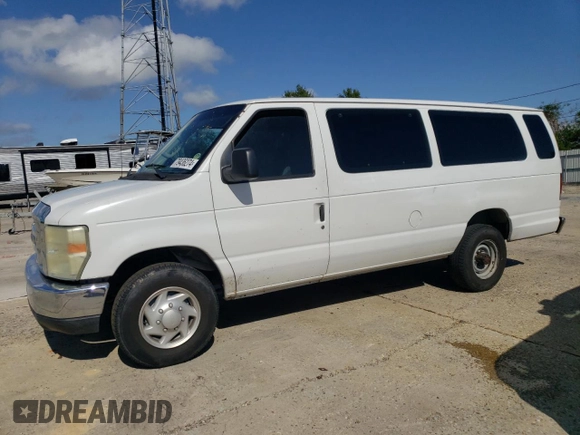 2008 Ford Econoline Passenger XL with VIN 1FBSS31L88DB31294, listed as a Copart auction lot 79436274 with 110,686 mi miles and Salvage Title. Bid and sale history available at DreamBid. Image 1.