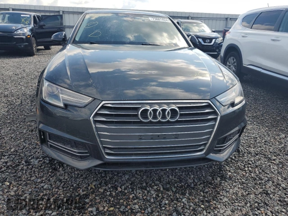 2018 Audi A4 with VIN WAUKMBF4XJA009459, listed as a Copart auction lot 73881424 with Not provided miles and Non repairable. Bid and sale history available at DreamBid. Image 5.