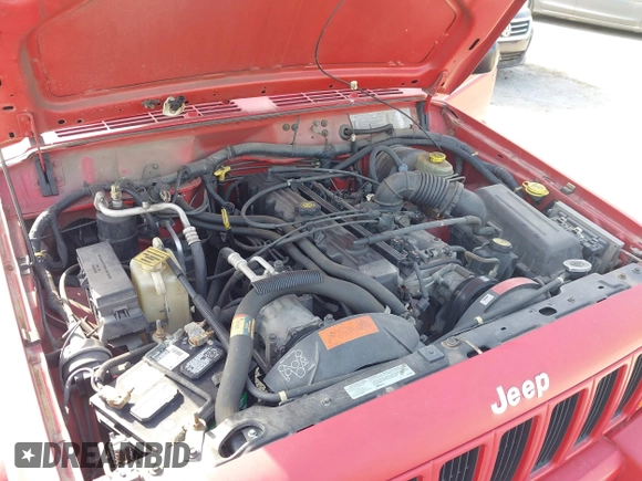 1997 Jeep Cherokee Country with VIN 1J4FJ78S9VL591872, listed as a IAAI auction lot 41830794 with 191,074 mi miles. Bid and sale history available at carsss.com. Image 10.