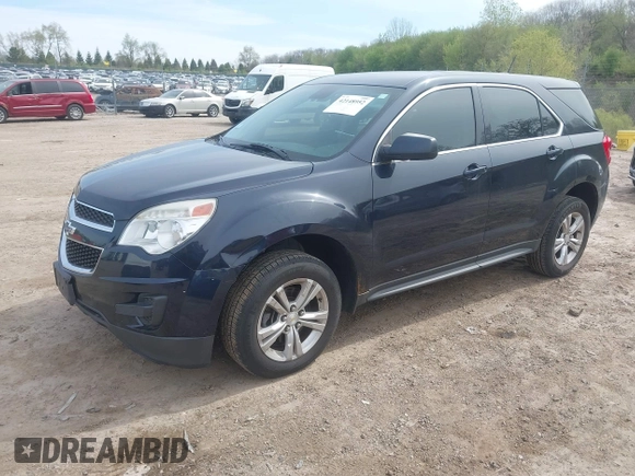 2015 Chevrolet Equinox LS with VIN 2GNALAEKXF6188125, listed as a IAAI auction lot 42148952 with 90,745 mi miles and . Bid and sale history available at DreamBid. Image 2.