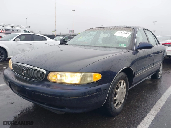 2000 Buick Century Custom with VIN 2G4WS52J1Y1133790, listed as a IAAI auction lot 41813083 with 1 mi miles. Bid and sale history available at carsss.com. Image 17.