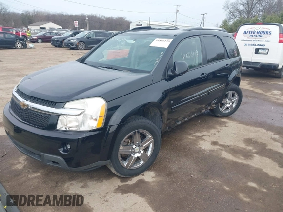 2008 Chevrolet Equinox LT with VIN 2CNDL53F886329100, listed as a IAAI auction lot 41803178 with 76,931 mi miles. Bid and sale history available at carsss.com. Image 2.