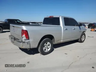 2018 Ram 1500 SLT with VIN 1C6RR6GG3JS126952, listed as a Copart auction lot 46875145 with 119,204 mi miles and Salvage title. Bid and sale history available at DreamBid. Image 3.
