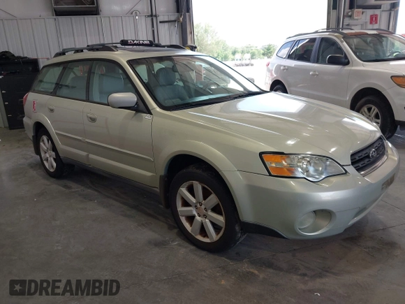2006 Subaru Legacy Outback Limited с VIN 4S4BP62C867346212, выставлен на аукционе IAAI как лот 42845635 с пробегом 180 438 миль миль и . История ставок и продаж доступна на DreamBid. Изображение 1.