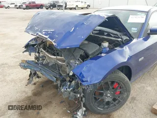 2013 Ford Mustang GT with VIN 1ZVBP8CF9D5236090, listed as a IAAI auction lot 41763178 with 106,027 mi miles and . Bid and sale history available at DreamBid. Image 6.