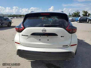 2024 Nissan Murano SV with VIN 5N1AZ2BJ9RC105476, listed as a Copart auction lot 74907784 with 524 mi miles and Salvage Title. Bid and sale history available at carsss.com. Image 6.
