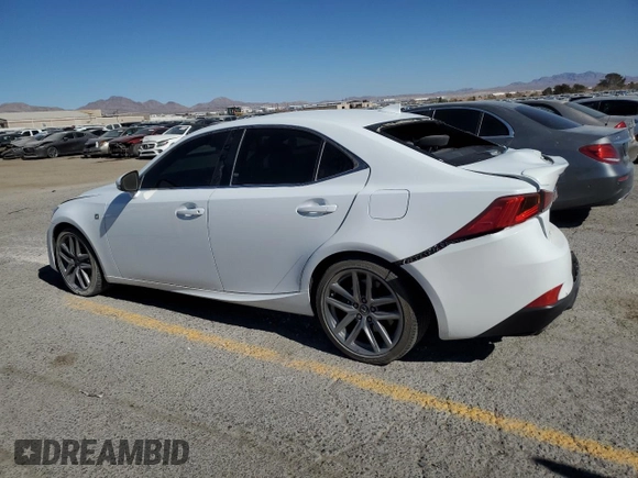 2020 Lexus IS 350 F Sport with VIN JTHGZ1B28L5037117, listed as a Copart auction lot 44354515 with 46,785 mi miles and Salvage title. Bid and sale history available at DreamBid. Image 2.