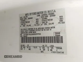 1999 Ford F-150 XL с VIN 1FTRX18L0XKB29703, выставлен на аукционе IAAI как лот 41644163 с пробегом Не указан миль и . История ставок и продаж доступна на DreamBid. Изображение 9.