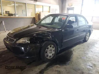 2000 Honda Civic LX with VIN JHMEJ6670YS002114, listed as a Copart auction lot 49373834 with 263,679 mi miles and Salvage Title. Bid and sale history available at DreamBid. Image 1.