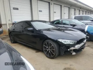 2022 BMW 8 Series M850i z VIN WBAGV8C03NCJ36975, wystawiony jako Copart lot #44008505 z przebiegiem 16 631 mil mil oraz Szkoda całkowita • Salvage title. Historia ofert i sprzedaży dostępna na DreamBid. Obrazek 4.