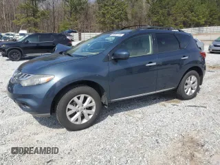 2012 Nissan Murano S with VIN JN8AZ1MU1CW110834, listed as a Copart auction lot 48887195 with 162,820 mi miles and Salvage Title. Bid and sale history available at carsss.com. Image 1.