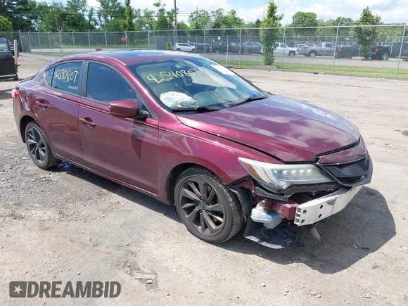2016 Acura ILX with VIN 19UDE2F39GA025985, listed as a IAAI auction lot 42540807 with 213,081 mi miles and . Bid and sale history available at DreamBid. Image 1.