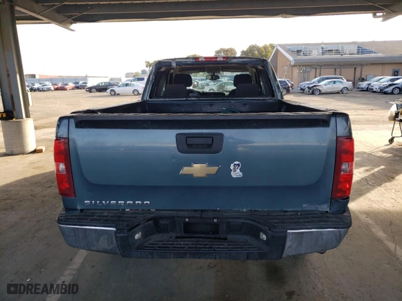 2007 Chevrolet Silverado 1500 Work Truck with VIN 1GCEC19XX7Z621724, listed as a Copart auction lot 50040695 with 91,363 mi miles and Salvage Title. Bid and sale history available at carsss.com. Image 6.