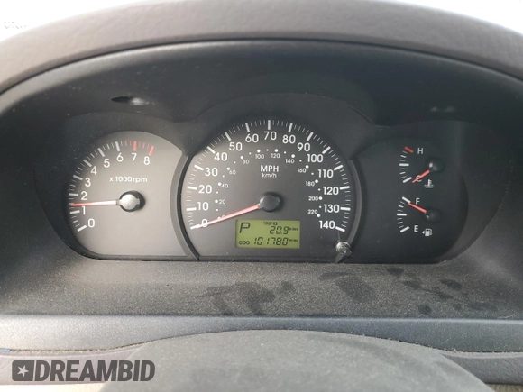 2006 Kia Spectra EX with VIN KNAFE121265208526, listed as a Copart auction lot 80300604 with 101,780 mi miles and Salvage Title. Bid and sale history available at carsss.com. Image 9.