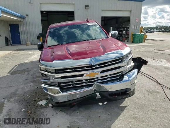 2020 Chevrolet Silverado 1500 LTZ with VIN 1GCUYGELXLZ153782, listed as a Copart auction lot 46898005 with 87,331 mi miles and Non Repairable. Bid and sale history available at DreamBid. Image 14.