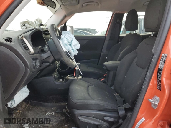 2015 Jeep Renegade Sport with VIN ZACCJBAT9FPB85750, listed as a Copart auction lot 45538775 with 134,812 mi miles and Salvage Title. Bid and sale history available at DreamBid. Image 7.