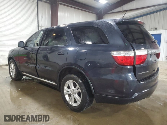 2013 Dodge Durango SXT with VIN 1C4RDJAG5DC684898, listed as a Copart auction lot 56653875 with 164,813 mi miles and Salvage title. Bid and sale history available at DreamBid. Image 2.