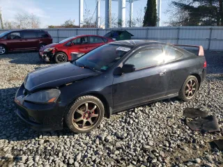 2005 Acura RSX with VIN JH4DC54885S008931, listed as a Copart auction lot 82246624 with 324,625 mi miles and Salvage Title. Bid and sale history available at carsss.com. Image 1.