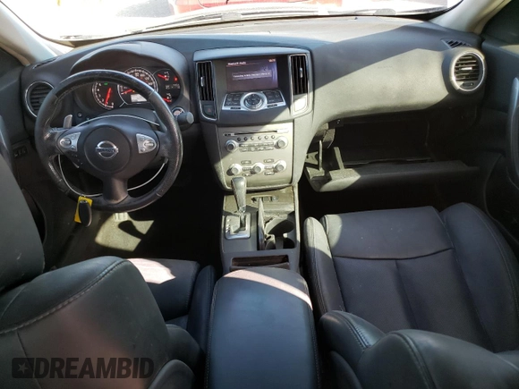 2014 Nissan Maxima S with VIN 1N4AA5AP5EC480302, listed as a Copart auction lot 75890184 with 74,541 mi miles and Non repairable. Bid and sale history available at DreamBid. Image 8.