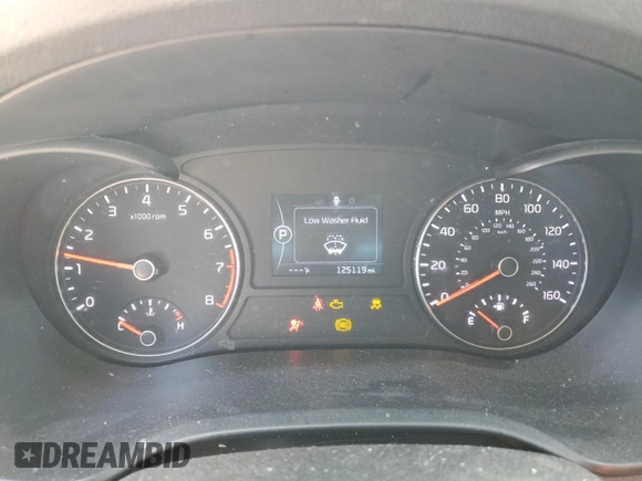 2016 Kia Optima LX with VIN KNAGT4L31G5086660, listed as a Copart auction lot 42905625 with 125,119 mi miles and Salvage Title. Bid and sale history available at carsss.com. Image 9.