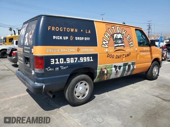 2010 Ford Econoline Cargo Commercial z VIN 1FTNE2EL0ADA17719, wystawiony jako Copart lot #59343765 z przebiegiem 85 417 mil mil oraz Tytuł czysty. Historia ofert i sprzedaży dostępna na DreamBid. Obrazek 3.