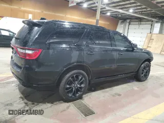 2021 Dodge Durango GT Plus with VIN 1C4RDJDG9MC849122, listed as a Copart auction lot 48773215 with 42,458 mi miles and Salvage Title. Bid and sale history available at carsss.com. Image 3.
